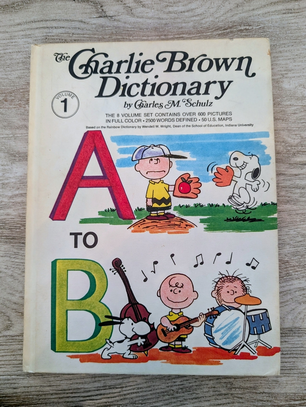 The Charlie Brown Dictionary Volume 1 - A &‎ B - Hardback - First Edition